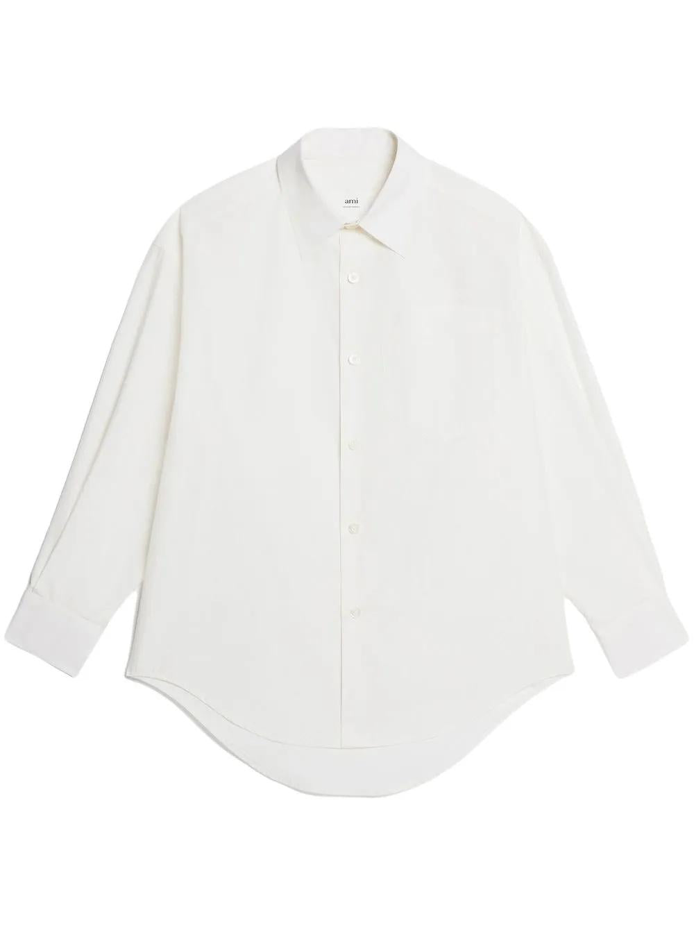 BOXY FIT SHIRT AMI Paris WHITE S