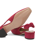 RED CALF LEATHER HEELED SHOES Aquazzura