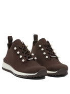 BROWN RUBBER SNEAKERS Jimmy Choo