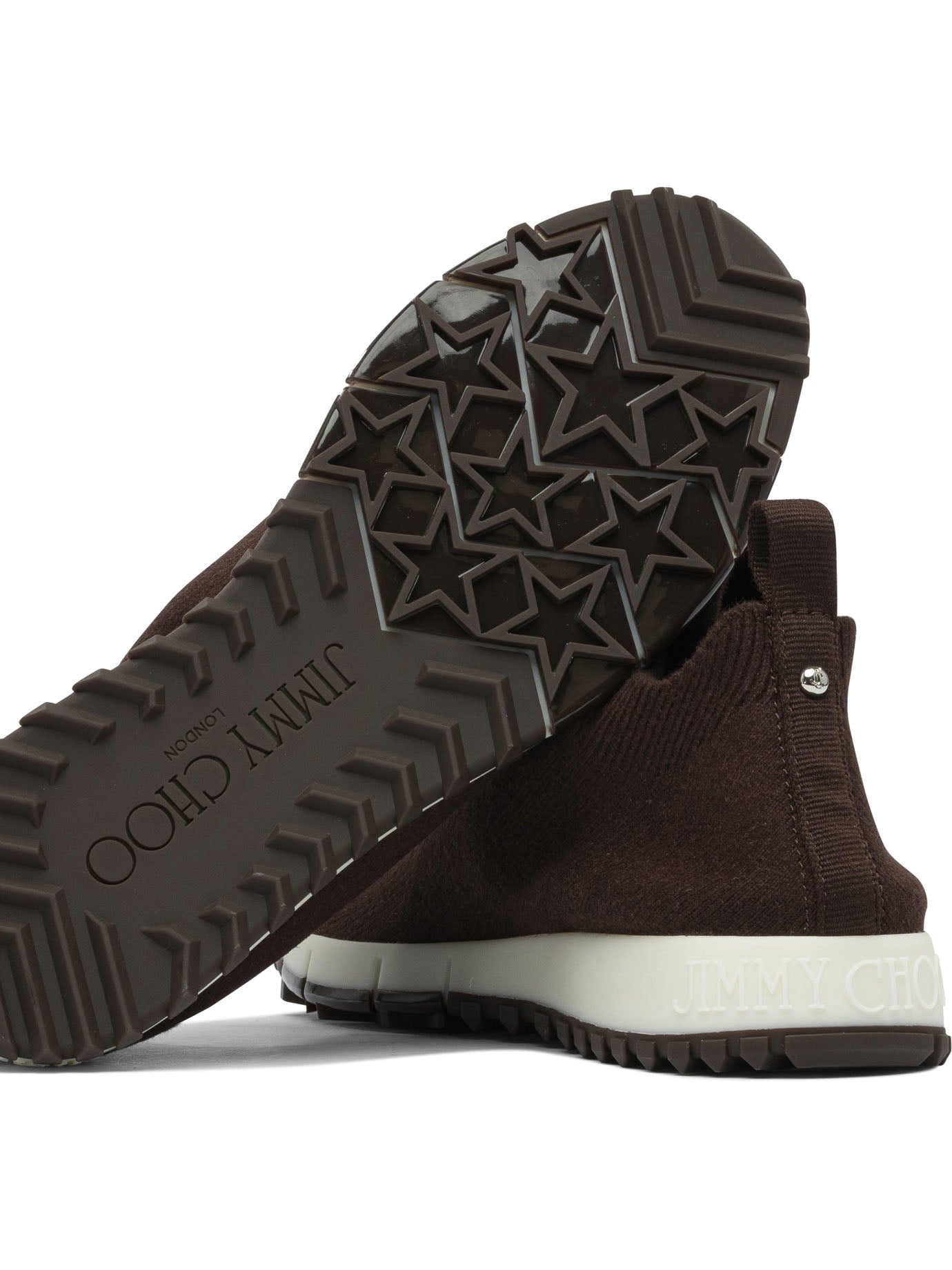 BROWN RUBBER SNEAKERS Jimmy Choo