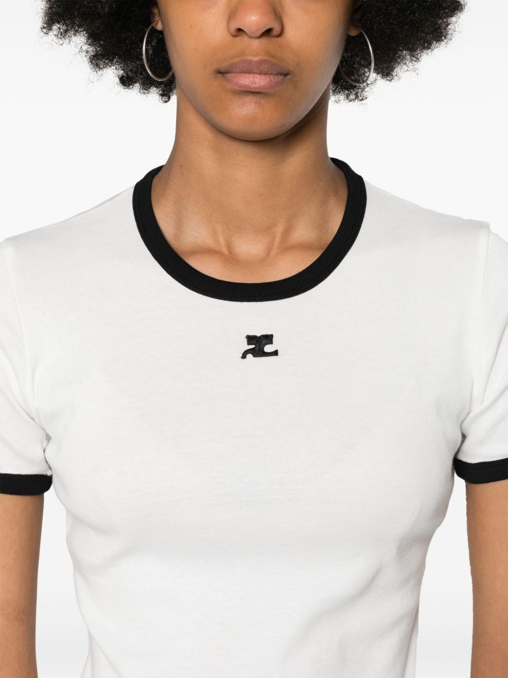TSHIRT WITH LOGO COURREGÈS