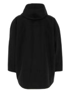 BLACK NYLON WINDBREAKER Wooyoungmi