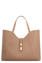 FURLA GOCCIA LEATHER SHOULDER BAG FURLA Saddle Brown TU
