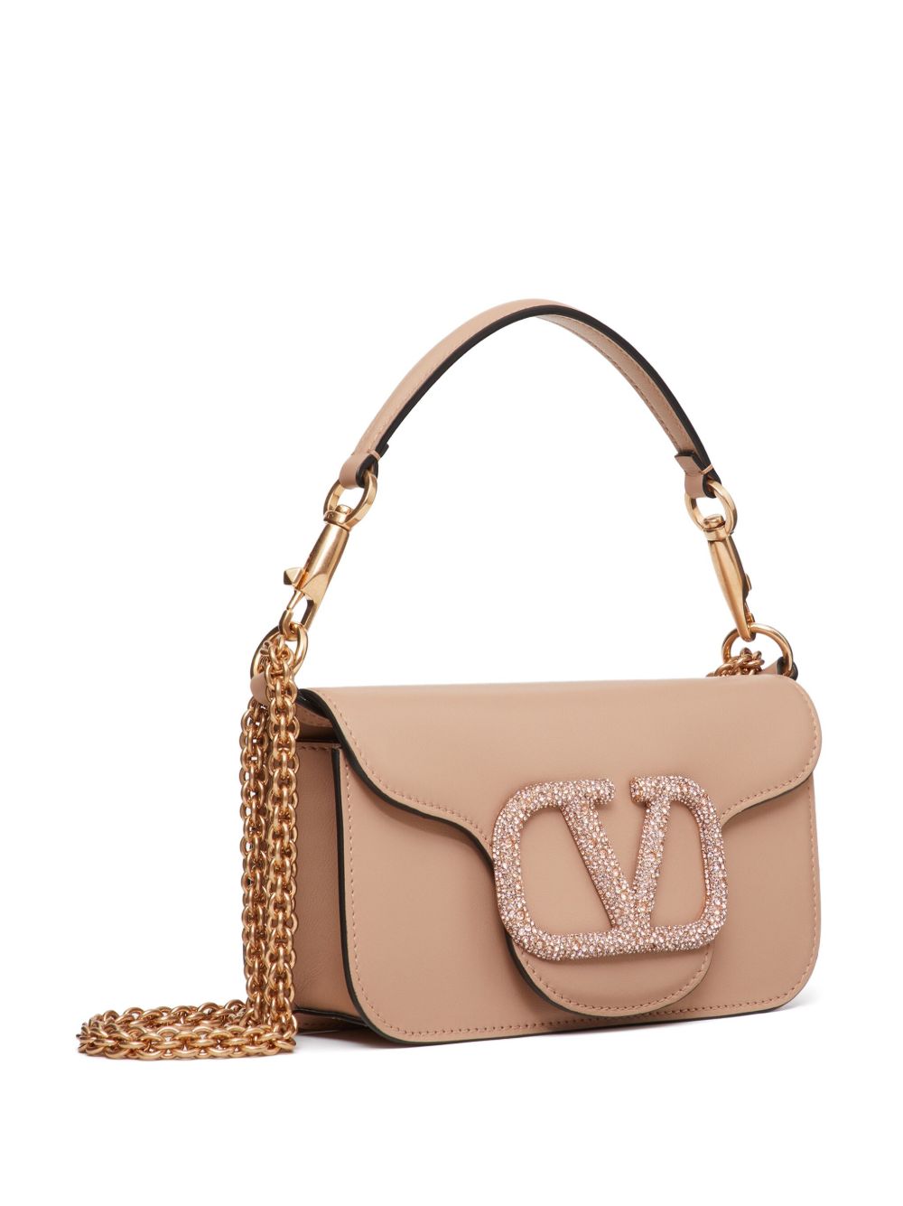 LOCÒ LEATHER SHOULDER BAG Valentino Garavani