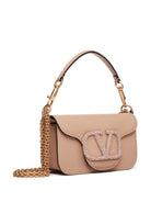 LOCÒ LEATHER SHOULDER BAG Valentino Garavani