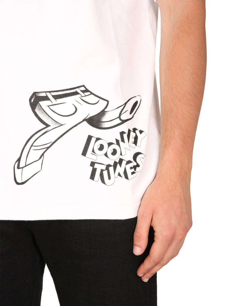 LOONEY TUNES PRINT TSHIRT GCDS