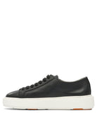 BLACK RUBBER SNEAKERS Santoni