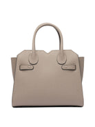 GREY CALF LEATHER HANDBAG Valextra
