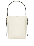WHITE CALF LEATHER HANDBAG Valextra