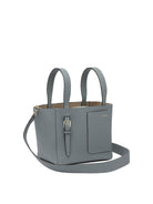 LIGHT BLUE CALF LEATHER HANDBAG Valextra