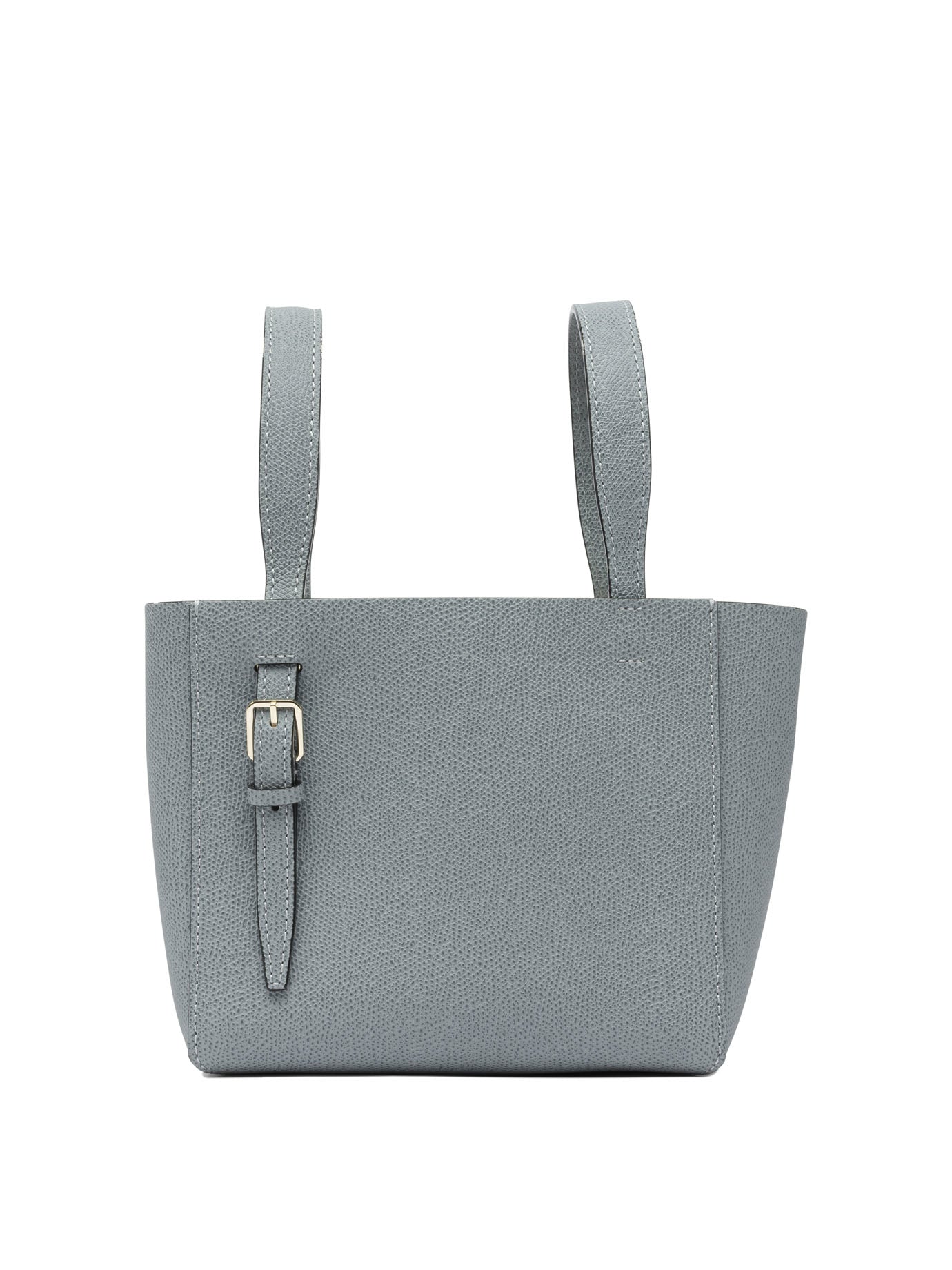 LIGHT BLUE CALF LEATHER HANDBAG Valextra