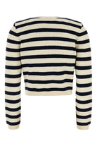 EMBROIDERED COTTON BLEND CARDIGAN frame STRIPPED XS