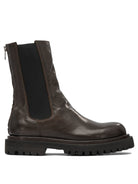 BROWN RUBBER ANKLE BOOTS Officine Creative BROWN 40