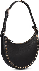 ROCKSTUD MINI LEATHER HOBO BAG Valentino Garavani