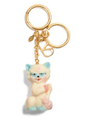 LE CHAT DE LA MAISON KEYRING Valentino Garavani GOLDEN UNI