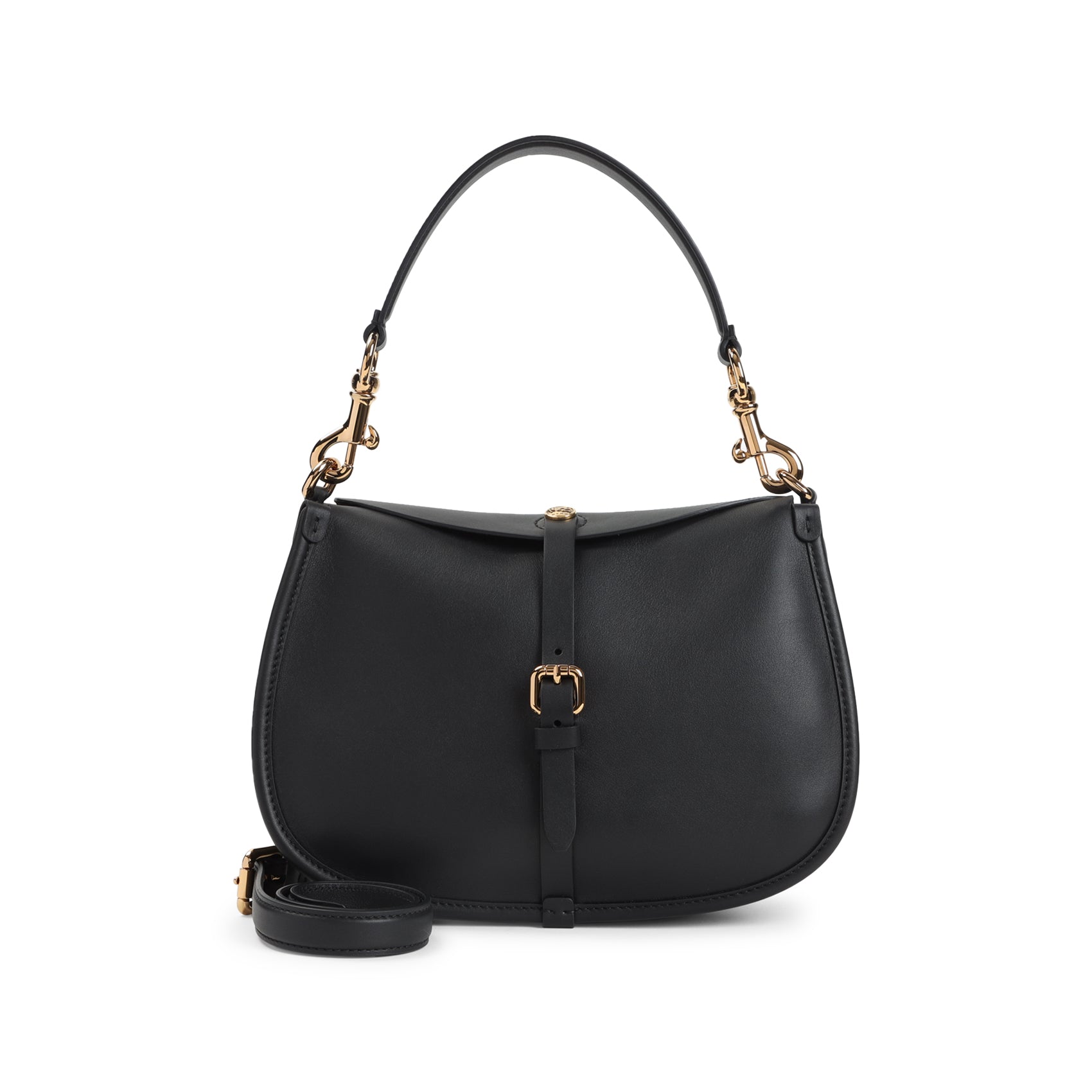 BLACK LEATHER CROSSBODY BAGS Etro BLACK UNI