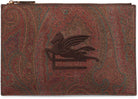 LOGO PRINT FLAT POUCH Etro