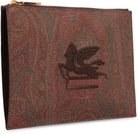 LOGO PRINT FLAT POUCH Etro