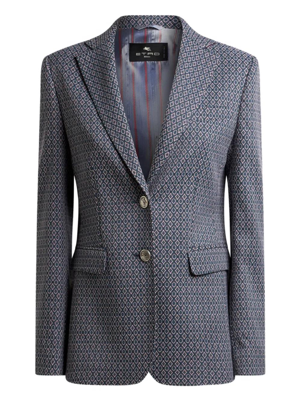 SINGLE BUTTON CLOSURE BLAZER Etro S9883 44