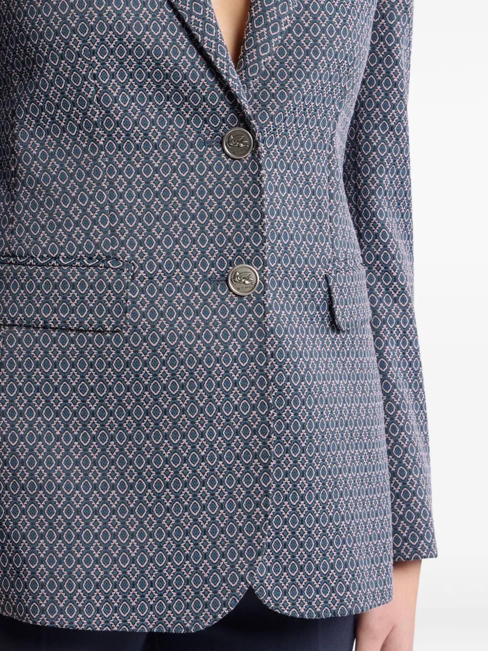 SINGLE BUTTON CLOSURE BLAZER Etro