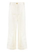 COTTON TROUSERS Etro Ivory 42