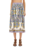 PAISLEY PRINT MIDI SKIRT Etro MULTICOLOUR 40