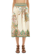 PAISLEY PRINT MIDI SKIRT Etro MULTICOLOUR 40