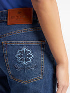 JEANS WITH EMBROIDERED REAR Etro