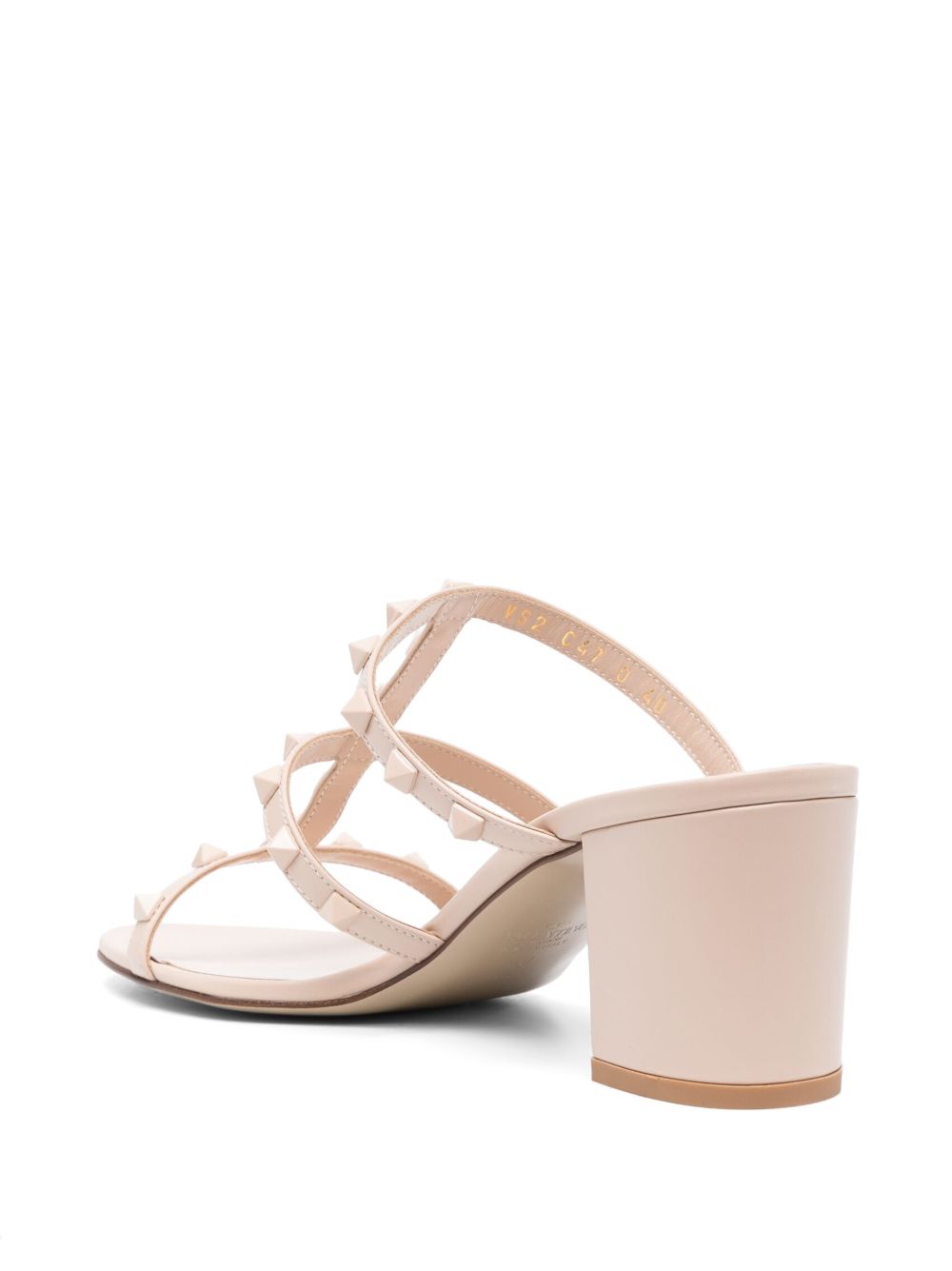 ROCKSTUD LEATHER SANDALS Valentino Garavani