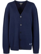 "KENNY" CARDIGAN A.P.C. BLUE XL