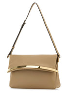 BEIGE LEATHER SHOULDER BAG Tod's
