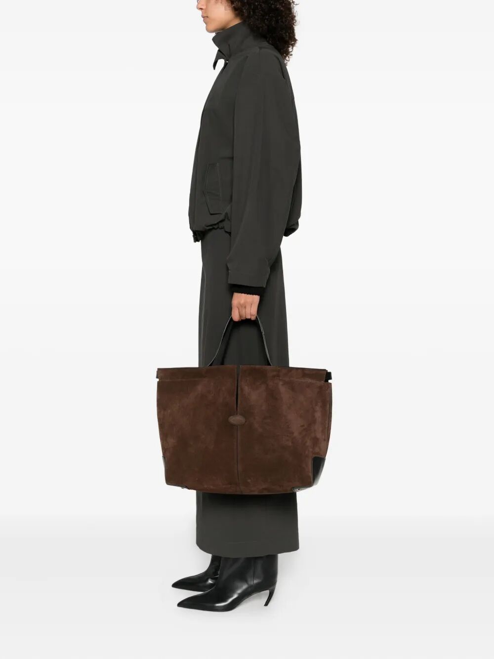 MEDIUM SUEDE TOTE BAG Tod's