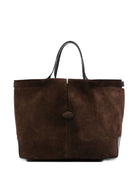 MEDIUM SUEDE TOTE BAG Tod's BROWN UNICA
