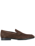 SUEDE PENNY LOAFERS Tod's BROWN 6