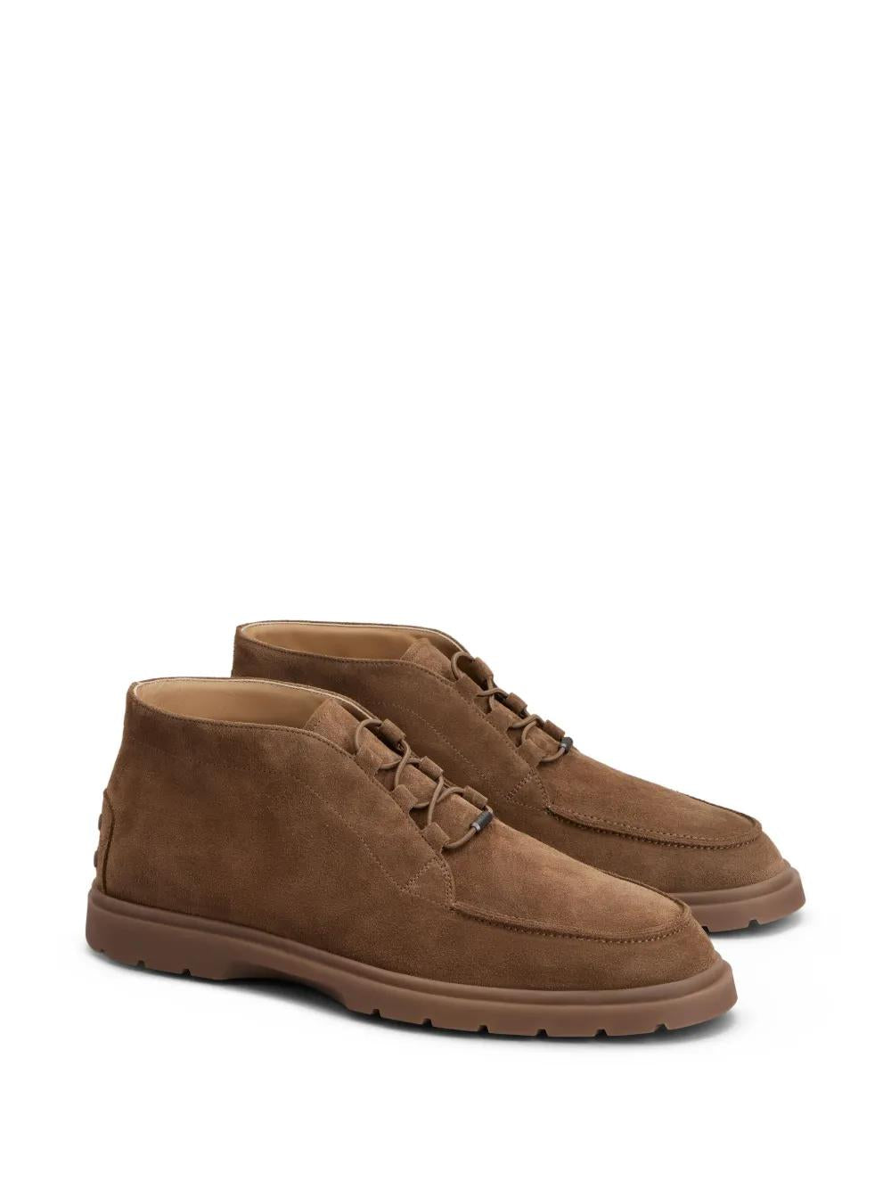 SUEDE LEATHER ANKLE BOOTS Tod's