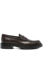 LEATHER LOAFERS Tod's MARRONE SCURO 10