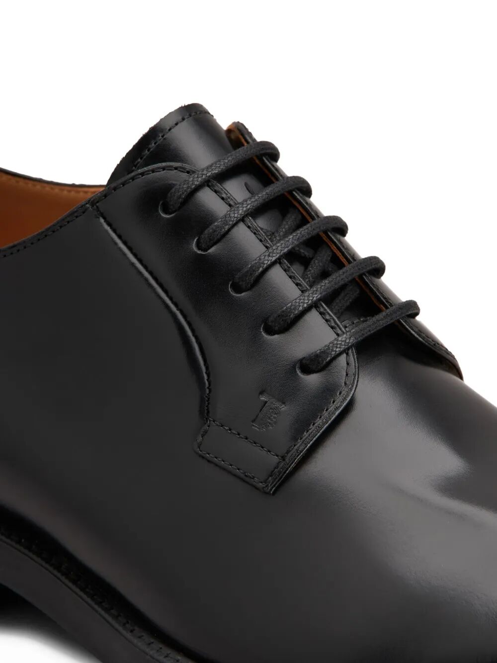 LEATHER LACE-UP SHOES Tod's