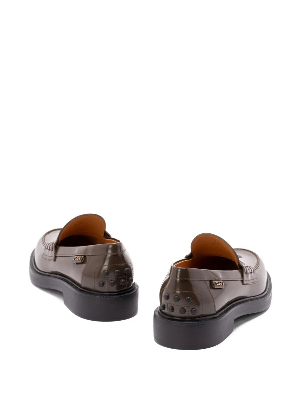 SHADED FINISHING LEATHER PENNY LOAFERS Tod's