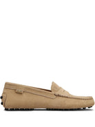 LEATHER SLIP-ON SHOES Tod's TABACCOCHIARO 39