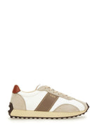 SNEAKER IN PELLE E TESSUTO Tod's BEIGE 39