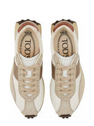 SNEAKER IN PELLE E TESSUTO Tod's