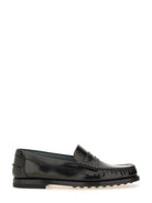 LEATHER LOAFER Tod's BLACK 41