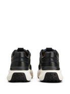 BLACK CALF LEATHER SNEAKERS Tod's