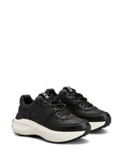 BLACK CALF LEATHER SNEAKERS Tod's