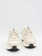 BEIGE CALFSKIN SNEAKERS Tod's
