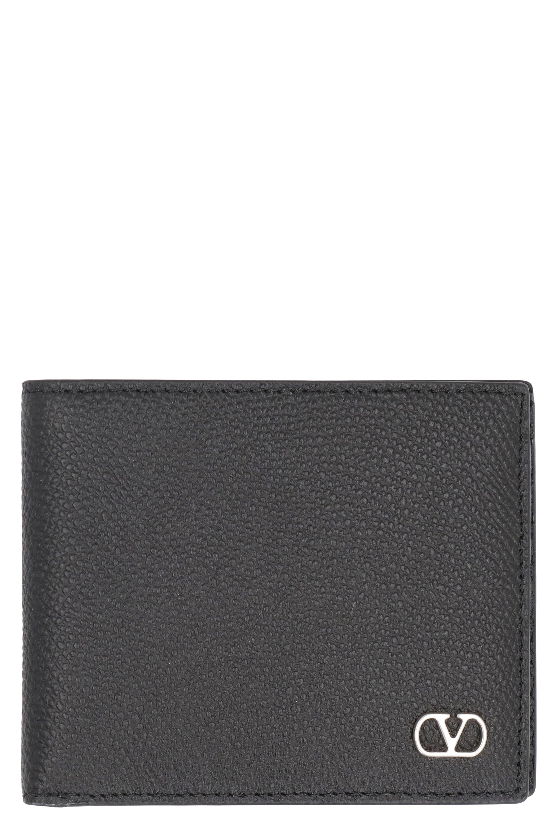 VLOGO SIGNATURE LEATHER WALLET Valentino Garavani black TU