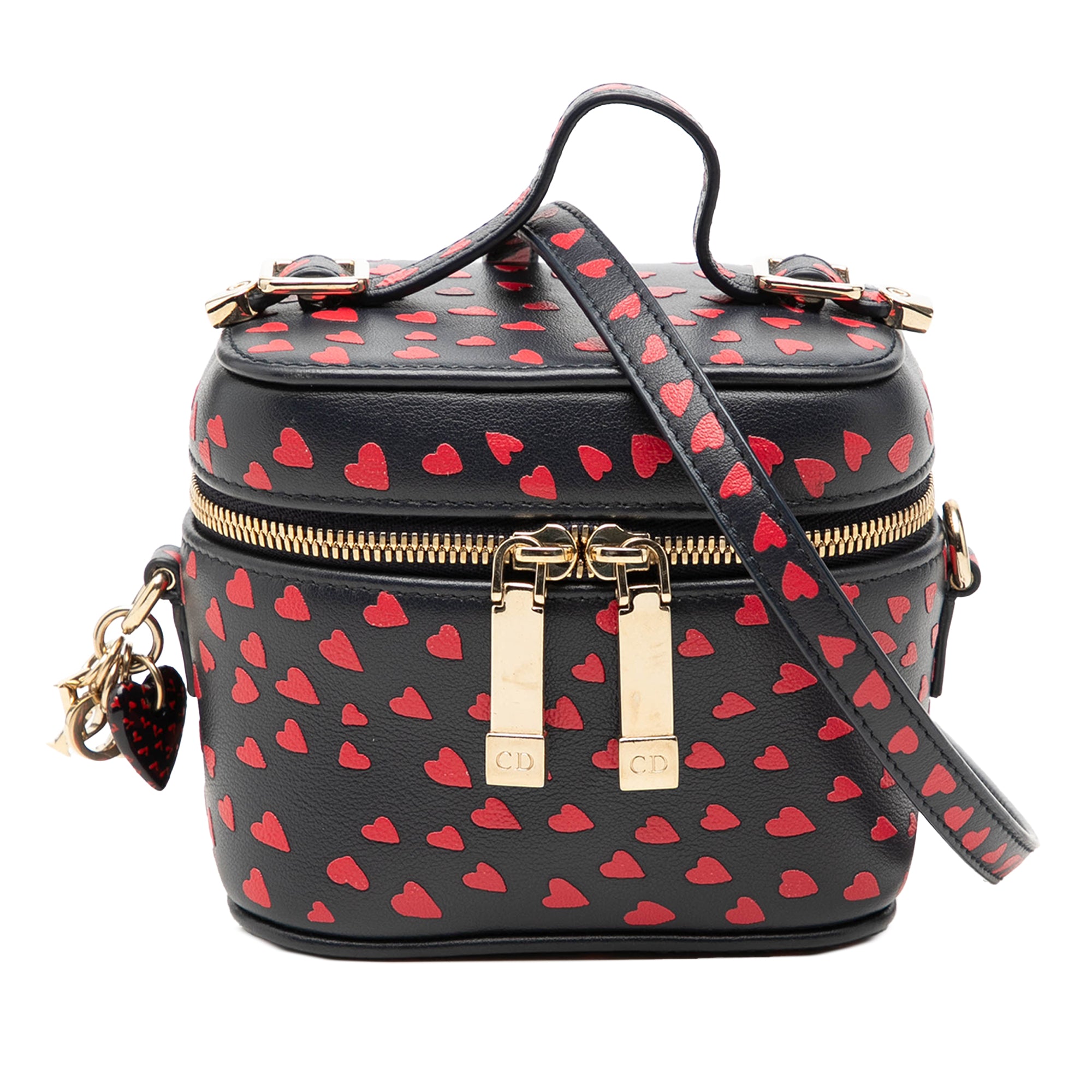 Dior Micro Lambskin Heart Print Lady Dior Vanity Case – Lord & Taylor