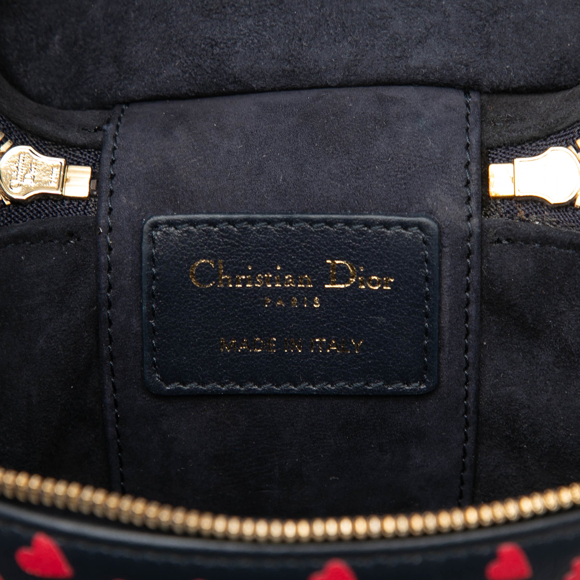 Dior Micro Lambskin Heart Print Lady Dior Vanity Case – Lord & Taylor