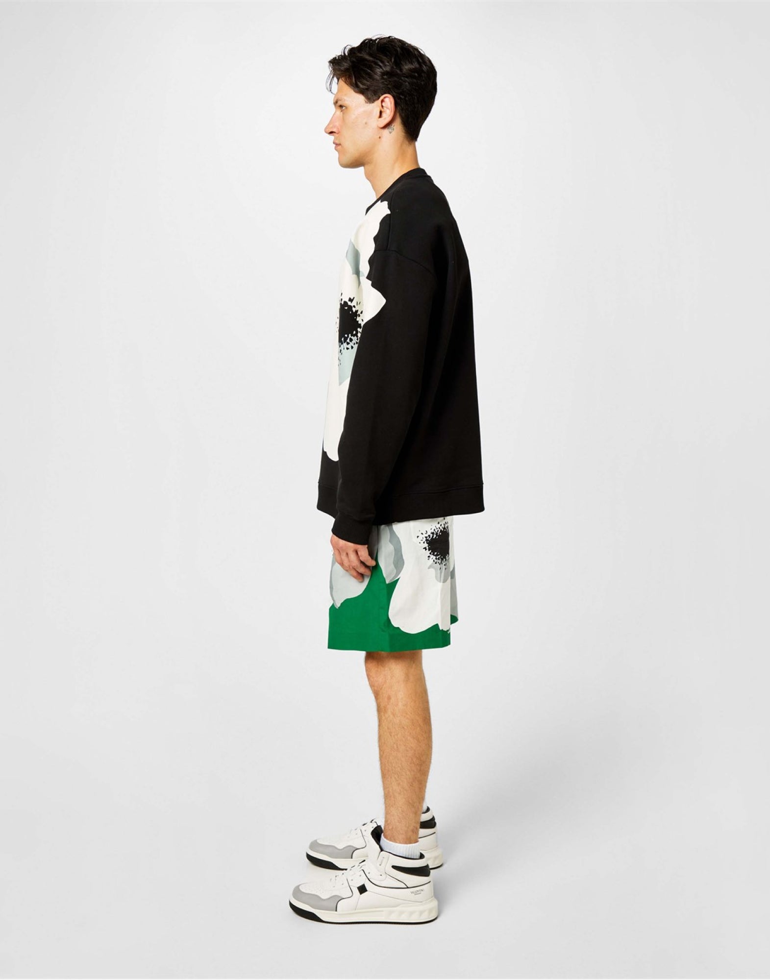 ONE STUD MID-TOP SNEAKERS Valentino Garavani