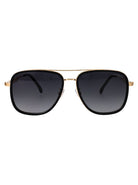 Carrera stainless steel aviator sunglasses, alternate angle